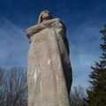 The Black Hawk Statue in Black Hawk State Park in Illinois.