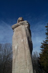 The Black Hawk Statue in Black Hawk State Park in Illinois.