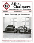 ALLIS-CHALMERS STEAM TURBINES AND GENERATORS.