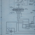 The last generation schematic drawing of the Woodward Governor Company's Turbine Water Wheel Governor system(gate shaft type).