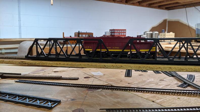 Track mock-up.