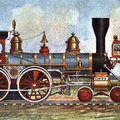 A steam locomotive manufacturing history project.