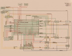Woodward Governor Company's Engineering Data Processing Flow Chart for Manufacturing Hydraulic Turbine Water Wheel Governor System Components.