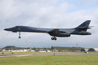 The Rockwell B-1 Lancer Aircraft.