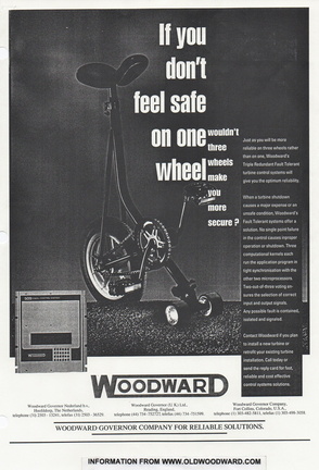 WOODWARD COMPANY FOR RELIABLE PRIME MOVER CONTROL SOLUTIONS.