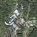 A Google Earth picture of the House on the Rock property in Wisconsin.