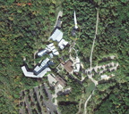A Google Earth picture of the House on the Rock property in Wisconsin.