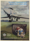 A vintage Woodward gas turbine advertisement.