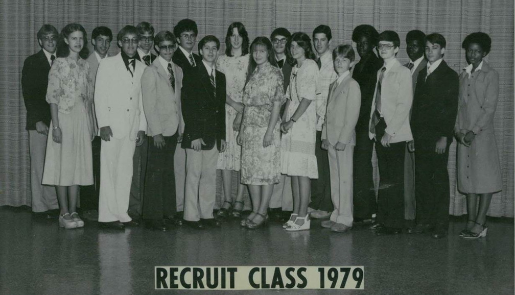 The Woodward Recruit Class of 1979.