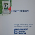 THE WOODWARD CONSTITUTION HISTORY