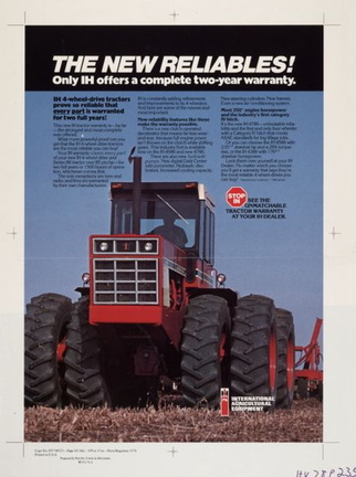 1978 tractor history
