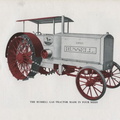 THE RUSSEL GAS TRACTOR MADE IN FOUR SIZES.