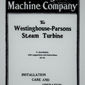 The Westinghouse-Parsons Steam Turbine.