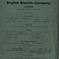 THE ENGLISH ELECTRIC COMPANY HISTORY.