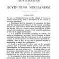 GOVERNORS AND GOVERNING MECHANISM.