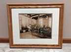 The Stevens Point Brewery's engine room in the 1920's.