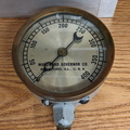 A Woodward Governor Company Water Wheel Governor Hydrauilc Pump Pressure Gauge.