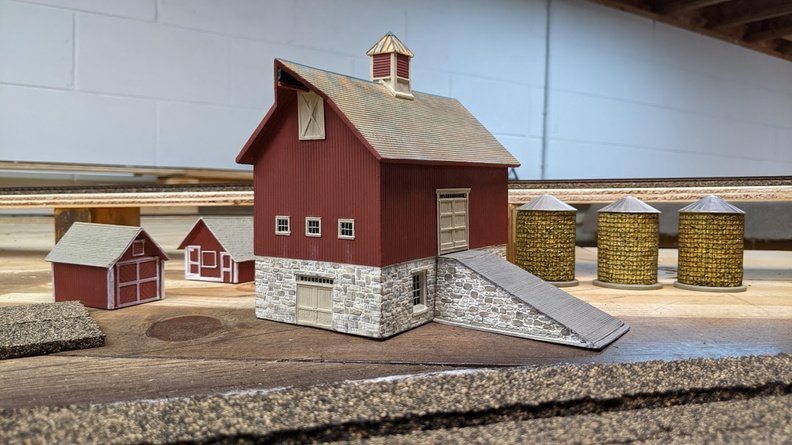 A barn added to the model railroad..jpg