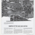 The President Travels by Train.  A General Motors(EMD) diesel locomotive advertisement.