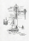 The first Woodward ''Oil Pressure'' Hydraulic Water Wheel Governor from patent number 1,106,434.