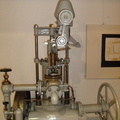 The first type of a Woodward hydraulic VR type water wheel governor now in a Rockford Museum.