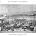 An 1893 exhibition showing the John Barnes Company's drill machines.