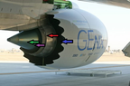 The GEnx jet engine.