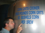 Stevens Point Brewery's old school of brewing their Point Special Lager beer before the corn was eliminated in the brewing recipe in 2012.