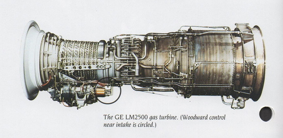 The GE LM 2500 gas turbine history.