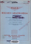 NACA PERFORMANCE REPORT OF THE J33 TURBOJET ENGINE, CIRCA 1948.