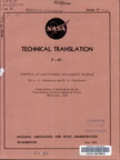 Technical paper on control of gas turbine and ram jet engines, circa 1956.