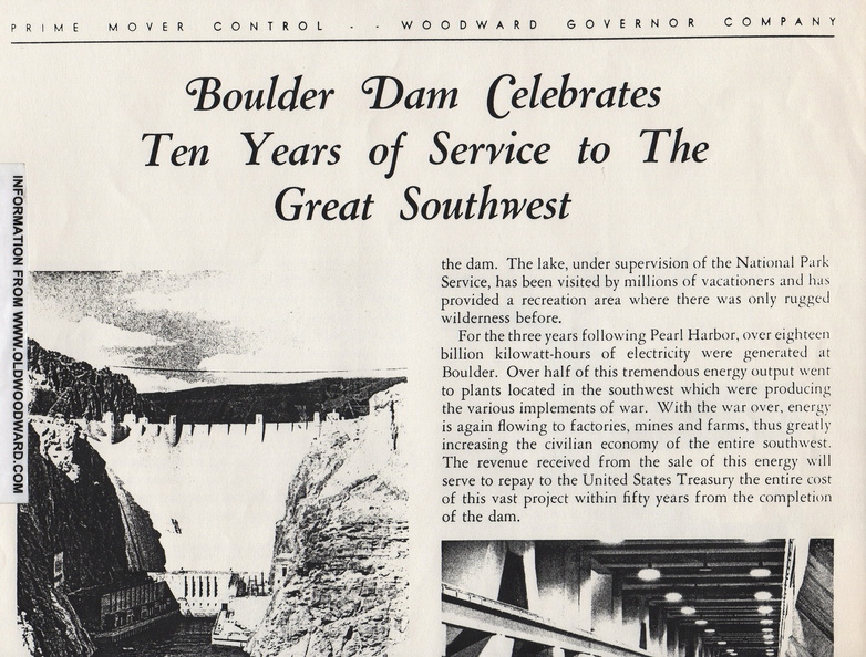 Looking back at the Woodward Governor Company's Prime Mover Control History.