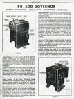 The Woodward PG 500 Governor Bulletin number 14025.