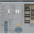 The world's most powerful NetCon 5000 series gas turbine fuel control system manufactured by the Woodward Company, circa 1992.