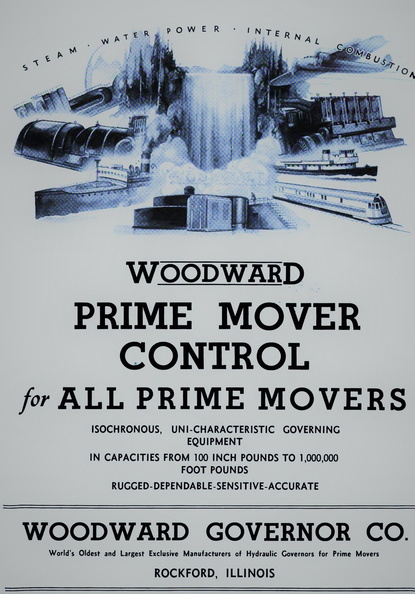 WOODWARD... At the Heart of The System Since 1870.