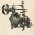 A factory photo of the Woodward vertical compensating type governor(2 sizes - D & C)