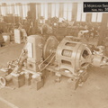  S. Morgan Smith Company's factory photo of a Pelton type water wheel, generator and governor system
