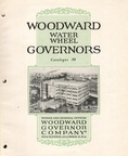WOODWARD WATER WHEEL GOVERNORS.  CATALOGUE M.