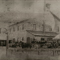 One of the earliest know photograph of the Stevens Point Brewery, circa 1872.