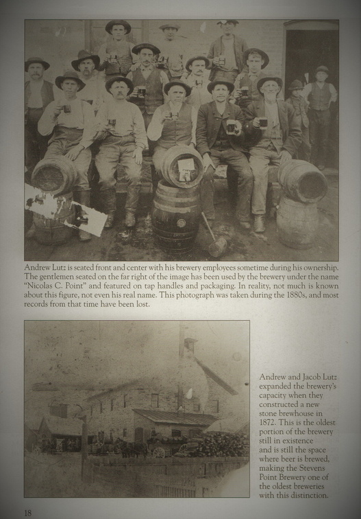 A page out of the Stevens Point Brewery history book, circa 2020.
