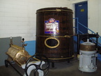 Some of the Stevens Point Brewery's equipment used ove100 years ago.