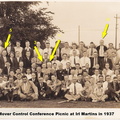 A Woodward Prime Mover Control Conference Picnic in 1937.