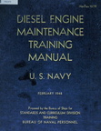 A DIESEL ENGINE MAINTENANCE TRAINING MANUAL.