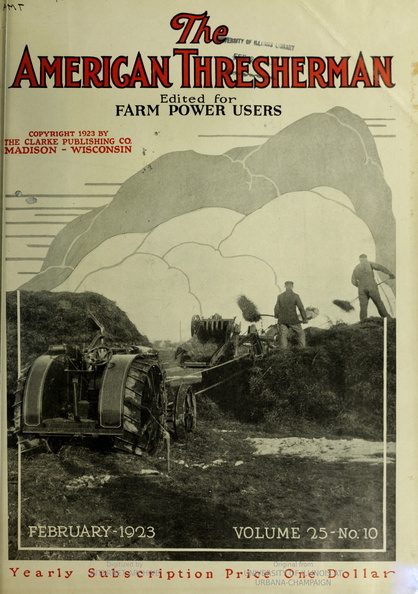 The American Thresherman for Farm Power Users.