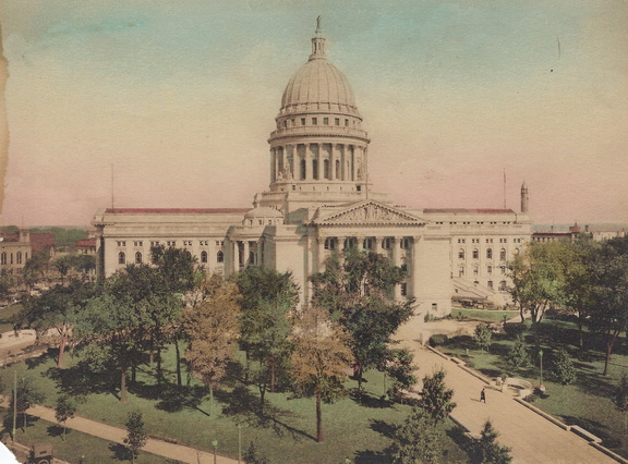 The Wisconsin State Capitol in Madison, Wisconsin.