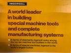 An Ingersoll Milling Machine Company Manufacturing History Project.