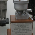 Elmer Woodward's little 3 pound governor on display at the Smithsonian Museum