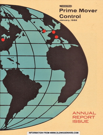 Prime Mover Control annual report for the year 1961.