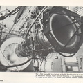 The GE F101 jet engine which is equipped with the Woodward 3055 series fuel control governor system.