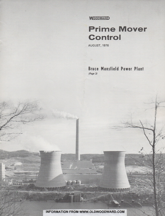 Prime Mover Control August, 1976.
